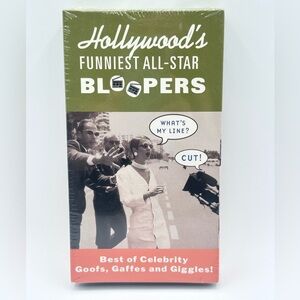 Time Life Video Hollywood's Funniest All-Star Bloopers (VHS, 1999) New Sealed